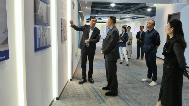 ‌Ningbo Municipal Bureau of Economy and Information Technology Leaders Visit Tianyuan Biotechnology Co., Ltd. for Research and Inspection